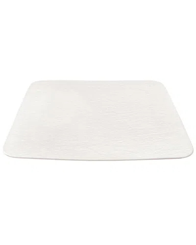 VILLEROY & BOCH VILLEROY & BOCH MANUFACTURE ROCK BLANC BUFFET PLATE