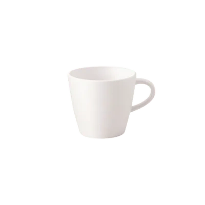 Villeroy & Boch Manufacture Rock Blanc Coffee Cup In White