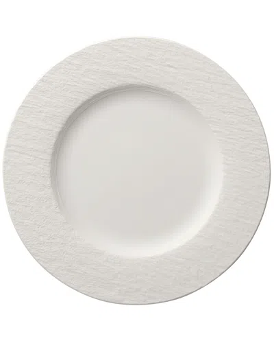Villeroy & Boch Manufacture Rock Blanc Dinner Plate In White