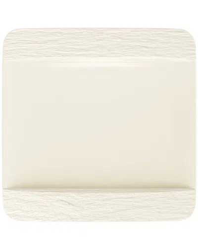 Villeroy & Boch Manufacture Rock Blanc Dinner Plate In White