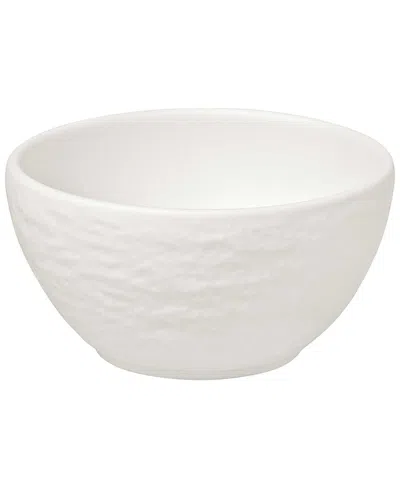 Villeroy & Boch Manufacture Rock Blanc Dip Bowl In White