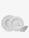 Villeroy & Boch Manufacture Rock Blanc Porcelain Starter Set Of Six