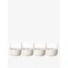 Villeroy & Boch Manufacture Rock Blanc Shot Crystal Glasses Set Of Four
