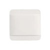 Villeroy & Boch Manufacture Rock Blanc Square Dinner Plate In White