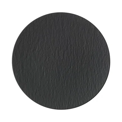Villeroy & Boch Manufacture Rock Bread & Butter Plate In Black