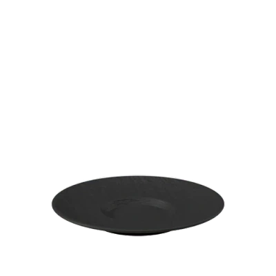 Villeroy & Boch Manufacture Rock Coffee Cup Saucer In Black