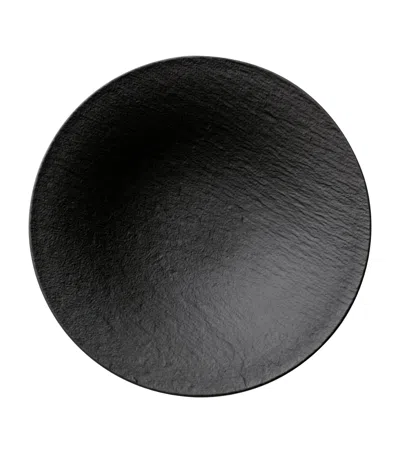 Villeroy & Boch Manufacture Rock Deep Coupe Soup Bowl In Black