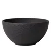 Villeroy & Boch Manufacture Rock Dip Bowl In Black