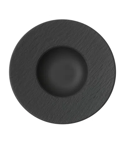 VILLEROY & BOCH MANUFACTURE ROCK PASTA PLATE