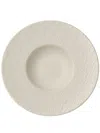 Villeroy & Boch Manufacture Rock Pasta Plate In White