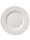 Villeroy & Boch Manufacture Rock Round Plate In White