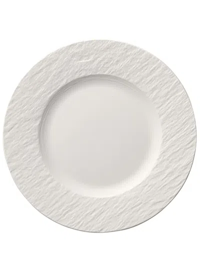Villeroy & Boch Manufacture Rock Round Plate In White