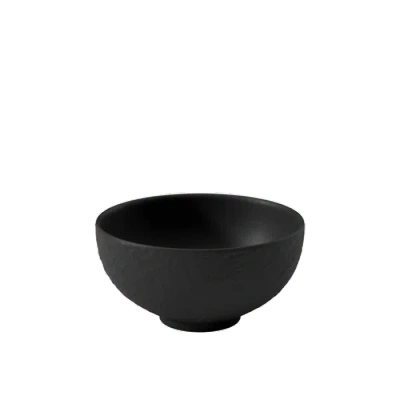 Villeroy & Boch Manufacture Rock Soup Bowl In Black