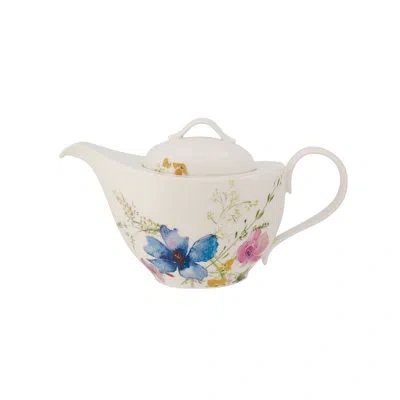 Villeroy & Boch Mariefleur 1.06-qt. Teapot In White