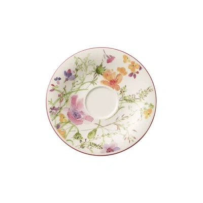 Villeroy & Boch Mariefleur 6.5" Tea Cup Saucer In Green;pink;orange