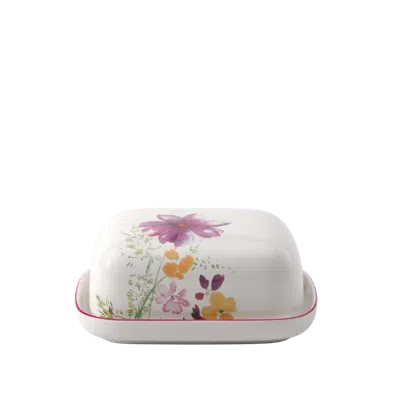 Villeroy & Boch Mariefleur Basic Covered Butterdish In Multi