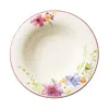 Villeroy & Boch Mariefleur Basic Oblong Rim Soup Bowl In Multi