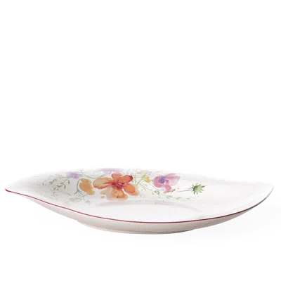 Villeroy & Boch Mariefleur Special Serve Salad Shallow Bowl In Multi