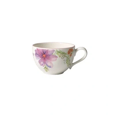Villeroy & Boch Mariefleur Teacup In White;green;pink