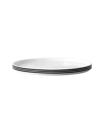 Villeroy & Boch Memphis Collection Porcelain Dinner Plate In Gray