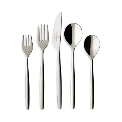 VILLEROY & BOCH METRO CHIC 5-PIECE FLATWARE SET