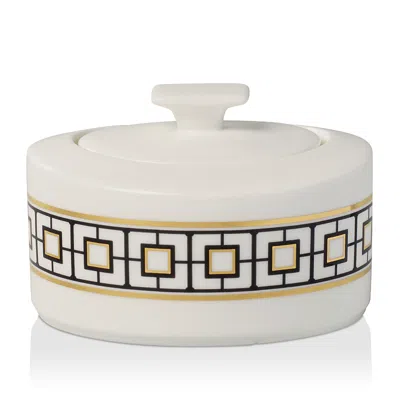 Villeroy & Boch Metro Chic Covered Sugar In Neutral