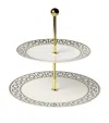 Villeroy & Boch Metrochic Gifts Porcelain Cake Stand 27cm In Black