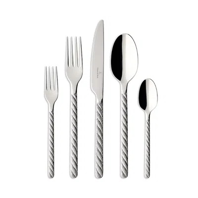 VILLEROY & BOCH MONTAUK 20 PIECE FLATWARE