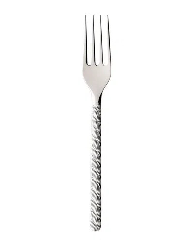 Villeroy & Boch Montauk Serving Fork In Silver