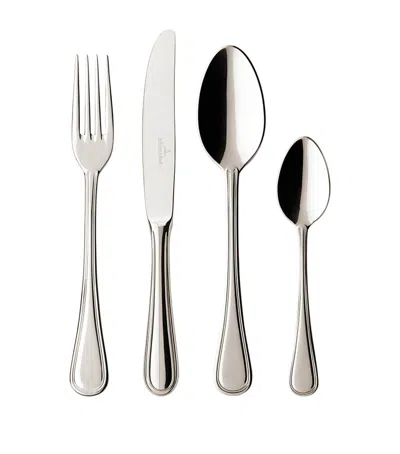 Villeroy & Boch Neufaden Merlemont 24-piece Stainless-steel Cutlery Set In Silver