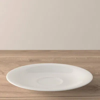 Villeroy & Boch New Cottage Basic 7.5" Breakfast Cup Saucer In White
