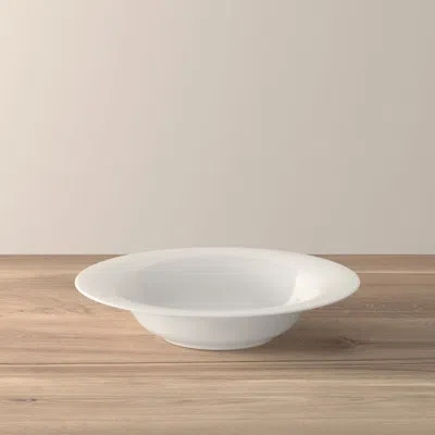 Villeroy & Boch New Cottage Basic 9.25" Rim Soup Plate In White