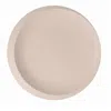 Villeroy & Boch Villeroy And Boch New Moon Large Round Tray In Beige