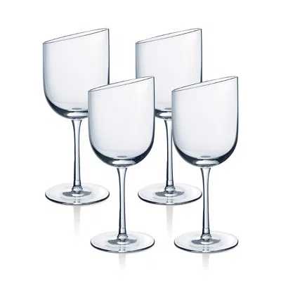 VILLEROY & BOCH NEW MOON CLARET GLASSES, SET OF 4