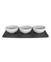 Villeroy & Boch New Moon Dip Bowl & Tray Set