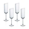 Villeroy & Boch New Moon Flute Champagne Glasses, Set Of 4