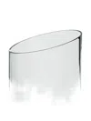 Villeroy & Boch New-moon Shape Crystal Glass (set Of Four) In White