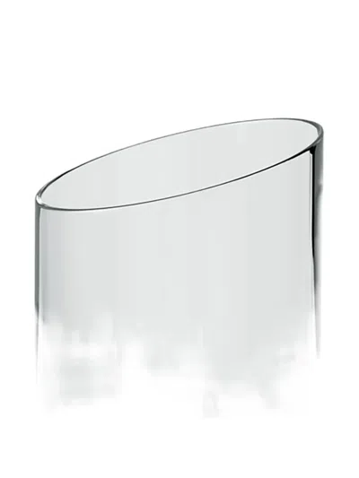 Villeroy & Boch New-moon Shape Crystal Glass (set Of Four) In White
