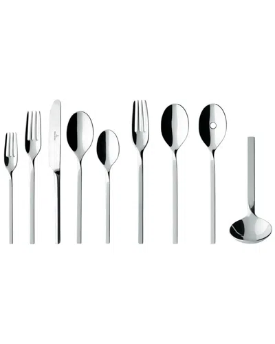 Villeroy & Boch New Wave 18/10 64pc Flatware Set In Silver