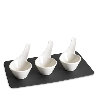 VILLEROY & BOCH NEW WAVE 4 PC. DIP SET