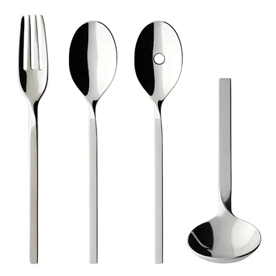 VILLEROY & BOCH NEW WAVE 4 PIECE SERVING SET