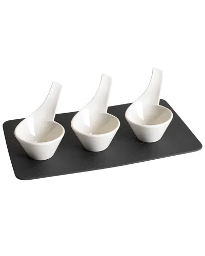 VILLEROY & BOCH VILLEROY & BOCH NEW WAVE 4PC DIP SET