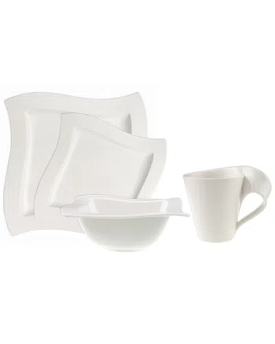 Villeroy & Boch New Wave 4pc Set In White