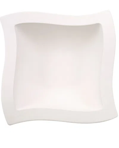 Villeroy & Boch New Wave 9.75in Salad Bowl In White