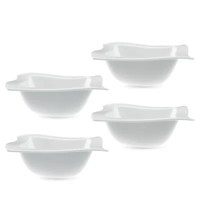VILLEROY & BOCH NEW WAVE BOWLS, SET OF 4,25257445