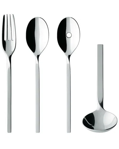 VILLEROY & BOCH VILLEROY & BOCH NEW WAVE FLATWARE 4PC SERVE SET