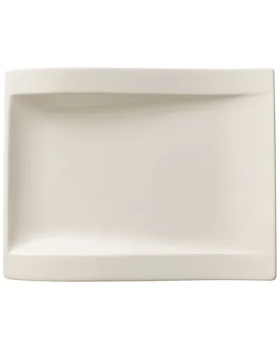 VILLEROY & BOCH VILLEROY & BOCH NEW WAVE LARGE RECTANGULAR SALAD PLATE