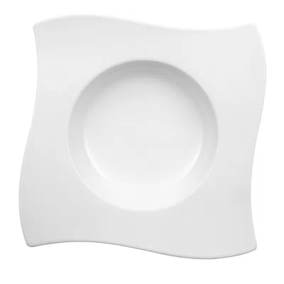 Villeroy & Boch New Wave Rim Soup Bowl In White