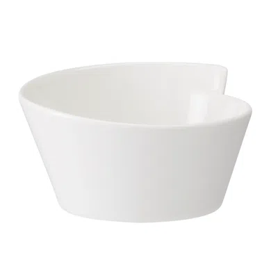 Villeroy & Boch New Wave Round Salad Bowl, Medium In White