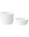 Villeroy & Boch New Wave Set Of 4 Large Rice Bowls